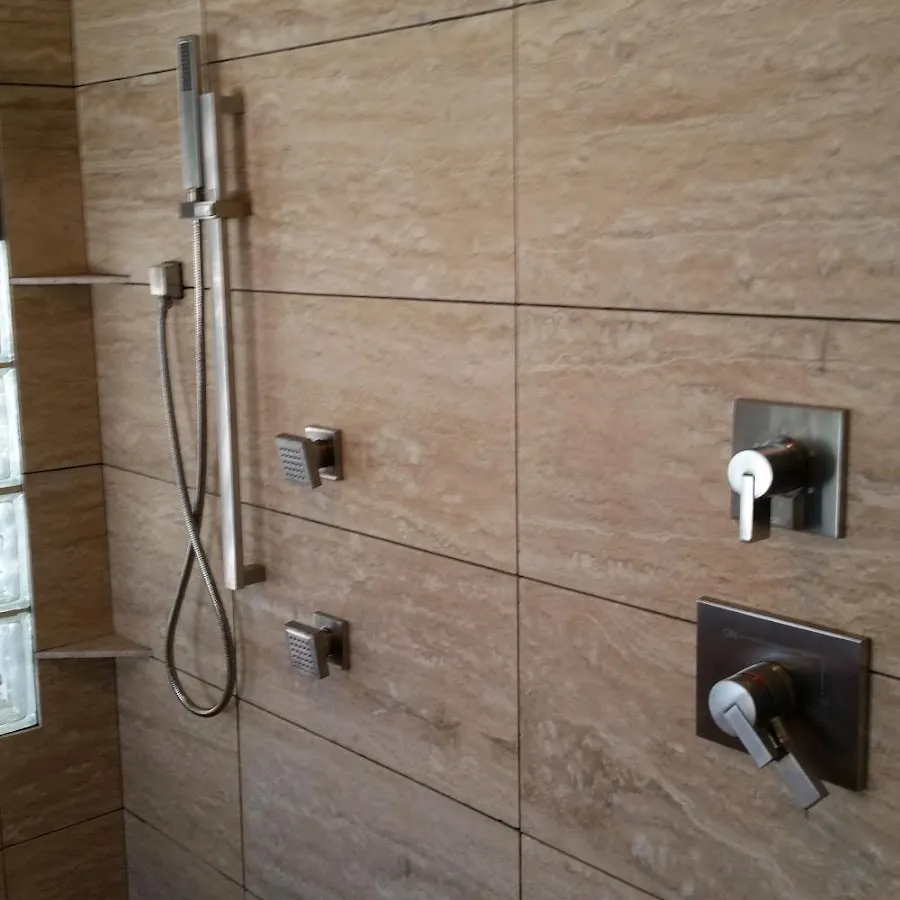 Shower fixture installation for Water Heater Replacement in Hellertown